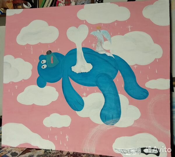 Картина акрилом