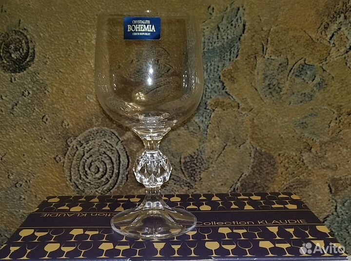 Новый набор-фужеры Вohemia 