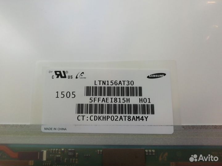 Матрица slim 15.6 40 pin