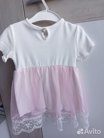 Платье для новорожденных 62-68