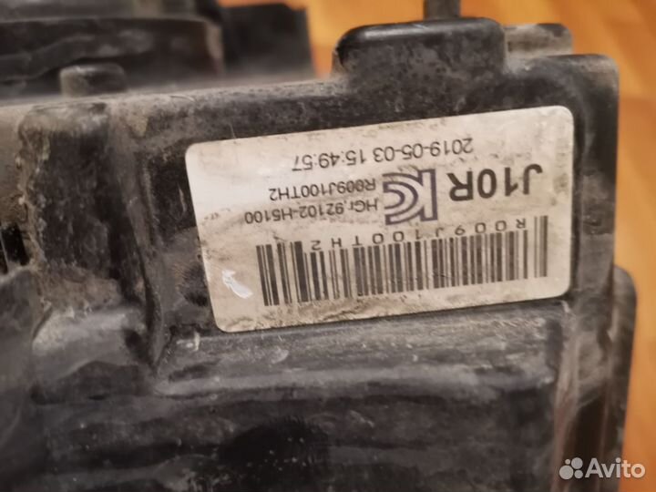 Фара правая hyundai solaris 92102h5100