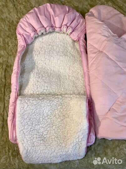 Конверт для выписки из роддома зимний