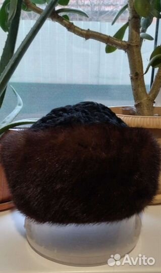 Женские шапки натуральный мех