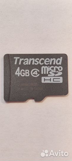 Карта памяти Transcend Micro SD 4GB