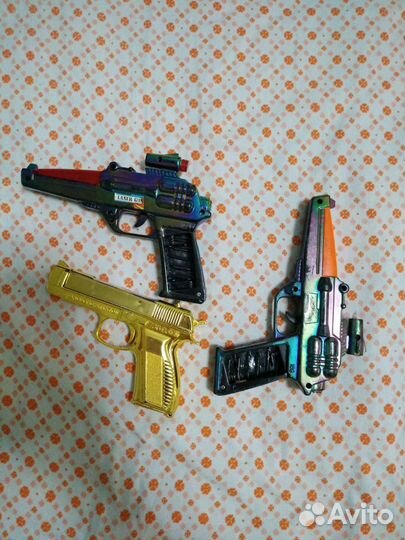 Игрушка пистолет СССР