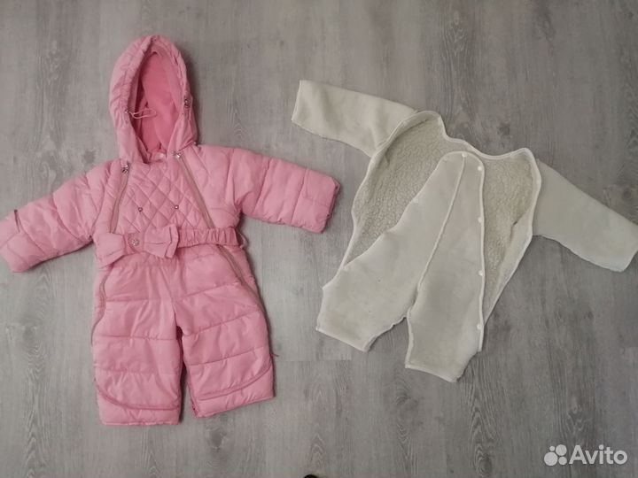 Зимний комбинезон для девочки