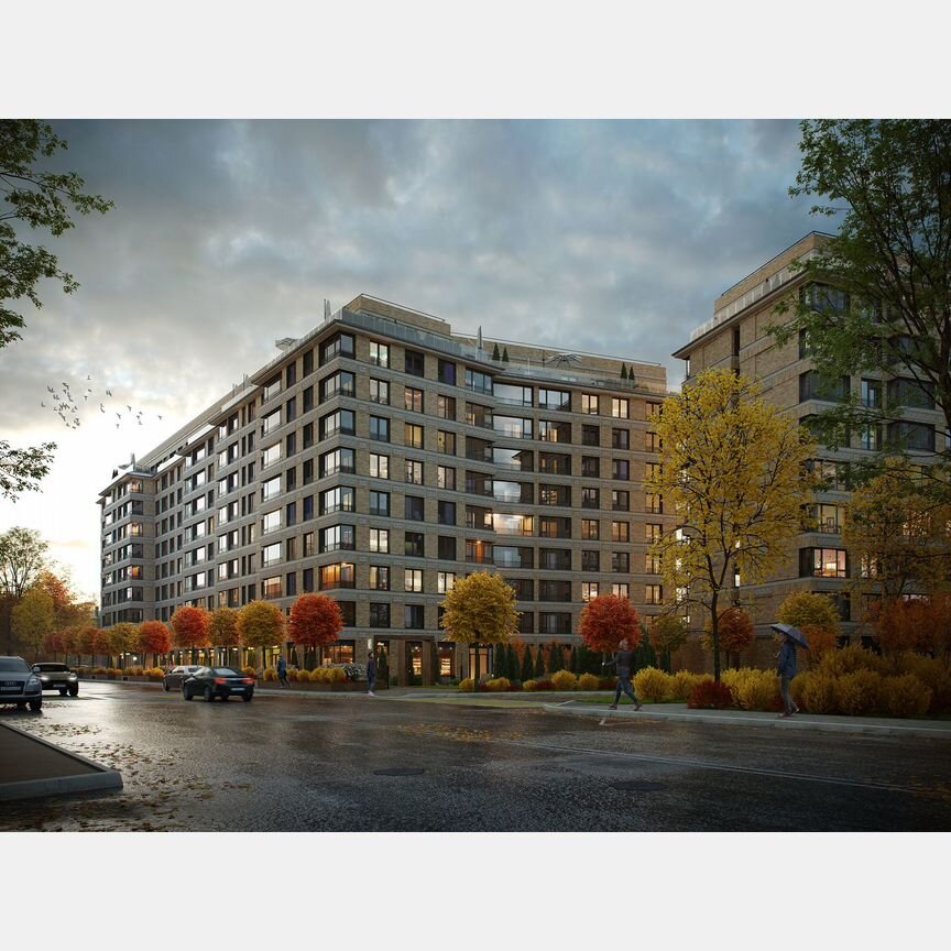 2-к. квартира, 73,2 м², 6/10 эт.
