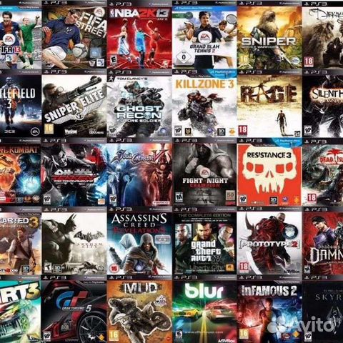 Игры ps3 playstation 3 пс3 купить в Красноярске | Электроника | Авито