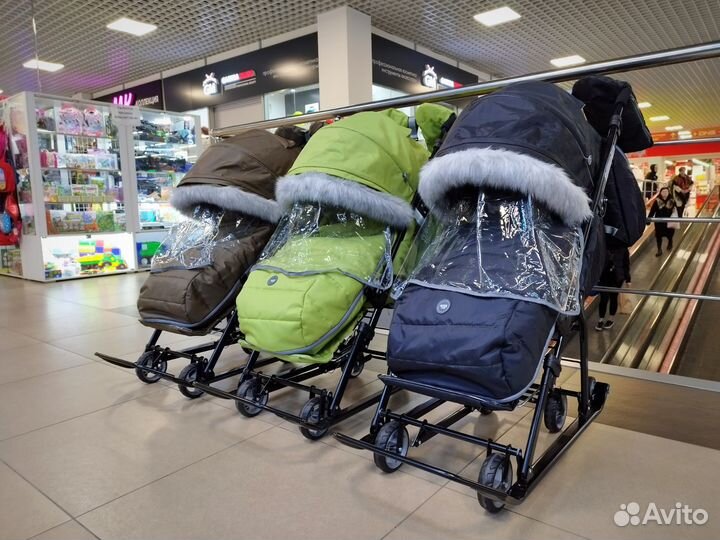 Санки коляска Ника 7-5sk