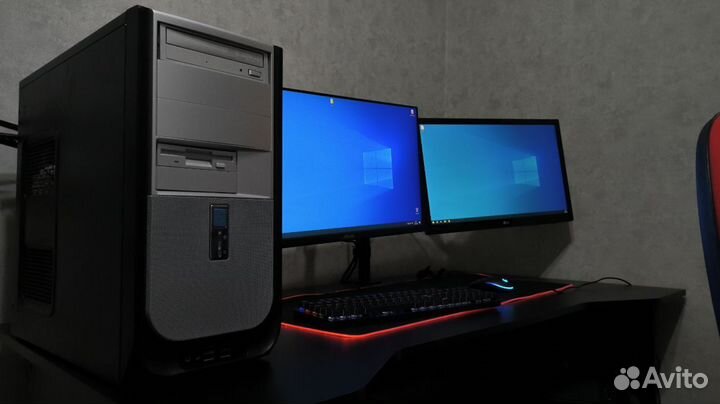 Компьютер intel 4 ядра + Video gddr5 + SSD + HDD