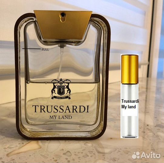 Trussardi My Land, духи высокой концентрации