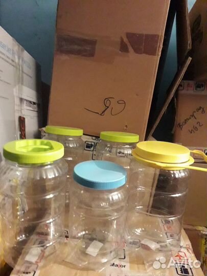 Тара пластиковая под мед