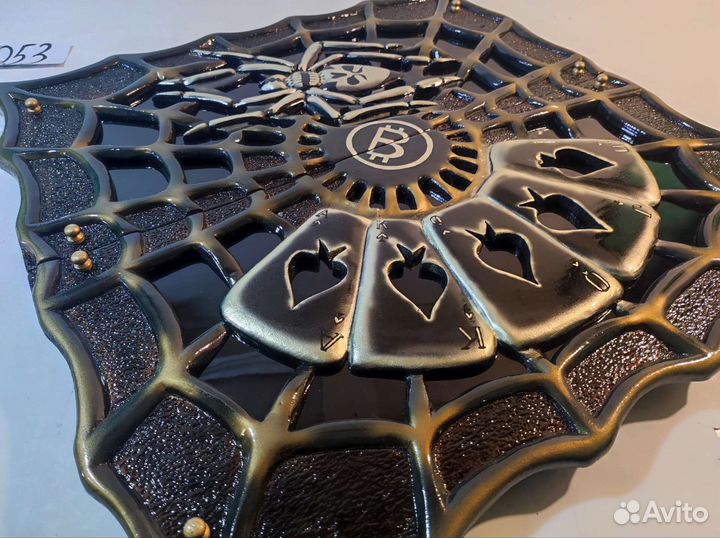 Нарды в подарок ручной резьбы из массива