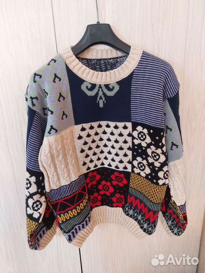 Свитер вязаный женский красивый стильный 42-46