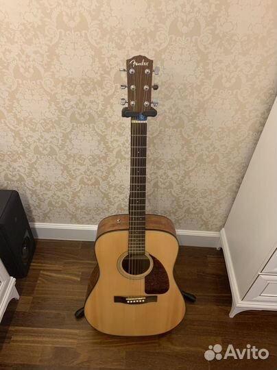 Акустическая гитара fender cd 140s nat