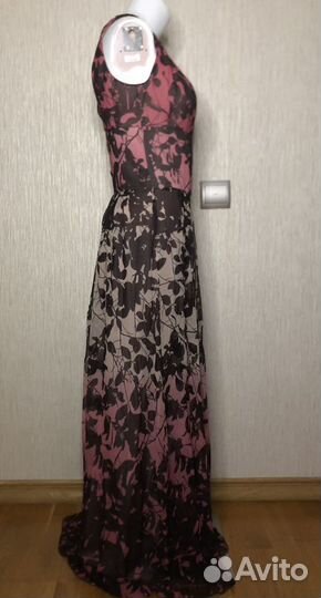 Платье шелковое