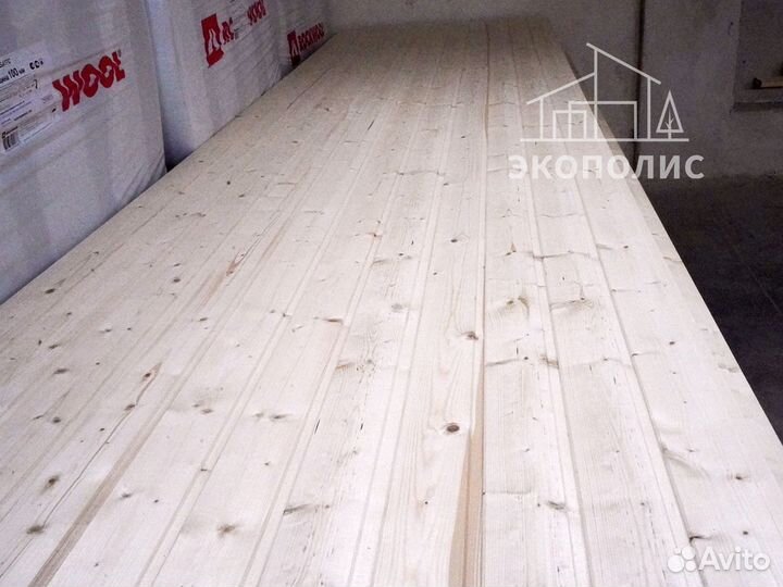 Вагонка Штиль Сосна/Ель сорт ав