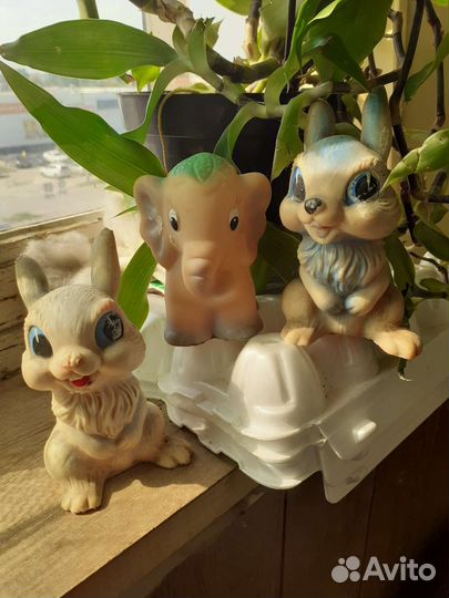 Резиновые игрушки СССР. Игрушки СССР