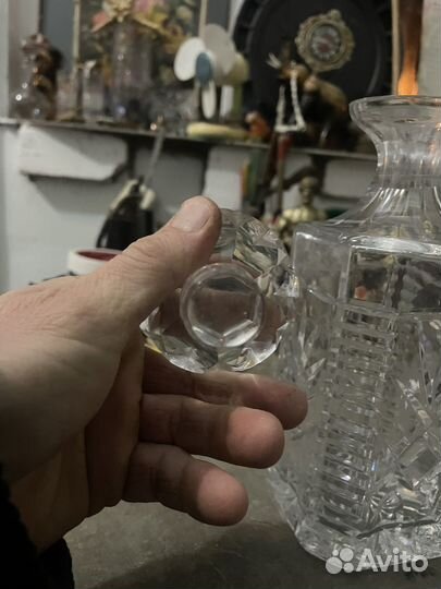 Графин хрустальный СССР