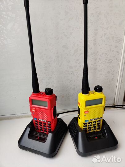 Две радиостанции Baofeng uv-5r