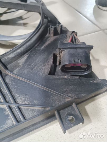 Вентилятор охлаждения Skoda Octavia a5