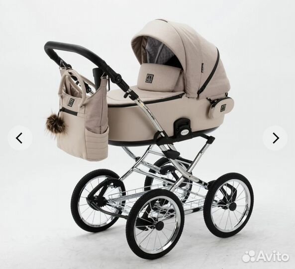 Коляска 2 в 1 adamex porto retro