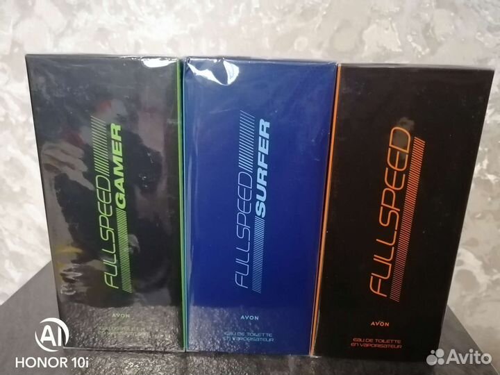 Мужская туалетная вода, гели для душа Avon