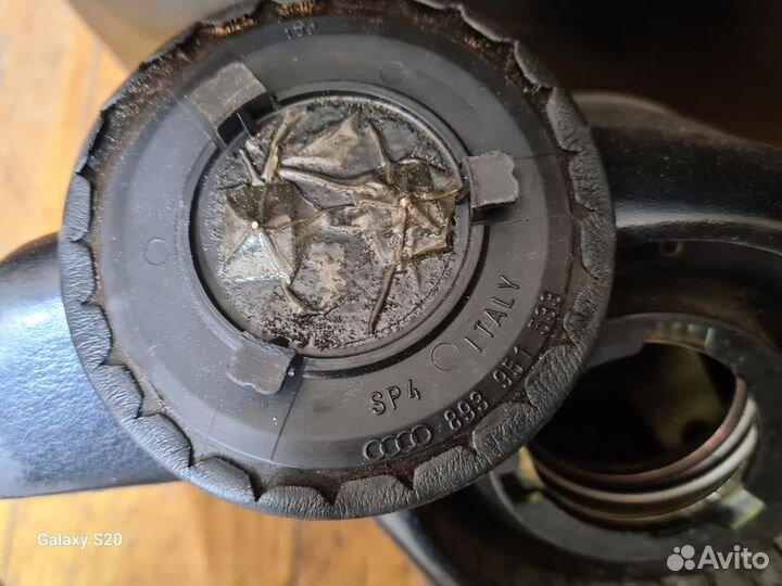 Руль Audi 80/100 тонкий вал Nardi S4