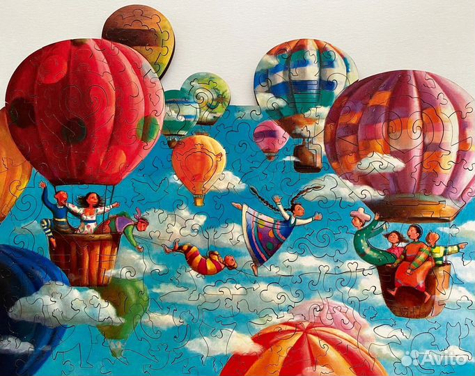 Деревянные пазлы davici