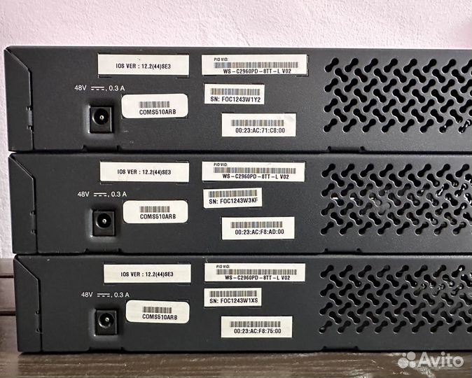 Коммутатор Cisco WS-C2960PD-8TT-L