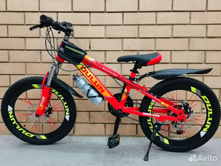 Велосипед скоростной на колёсах 20 дюймов 20x2,35д