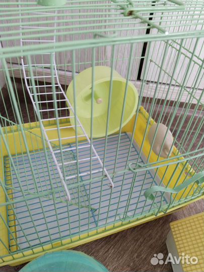 Клетка для грызунов хомяков джунгариков