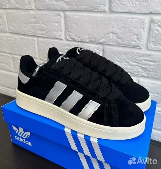 Кроссовки Adidas Campus 00s Reflective Black