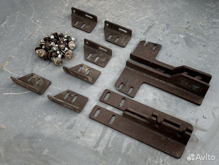 Защита порогов и бамперов TLC200