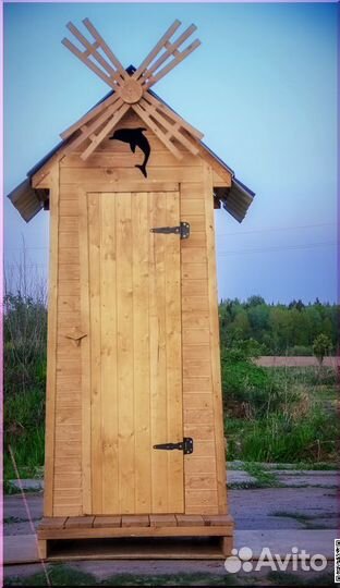 Дачный туалет с установкой BAG338