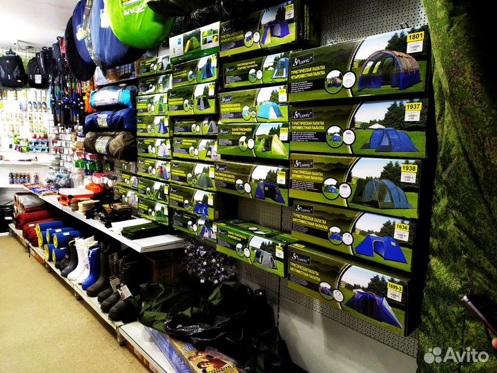 Палатка 4-Х местная Outlander 1677D