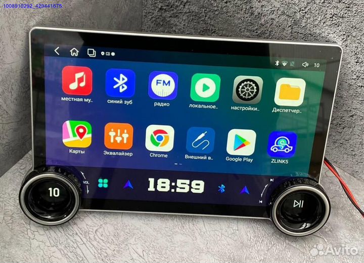 Магнитола android 2к 10 ядер 4/64гб (Арт.20427)