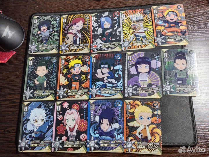 Карты Наруто TR и TGR