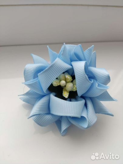 Бант на волосы, резинка, украшение