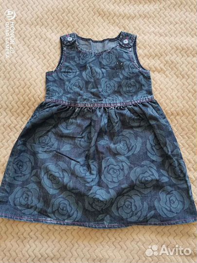 Джинсовый сарафан