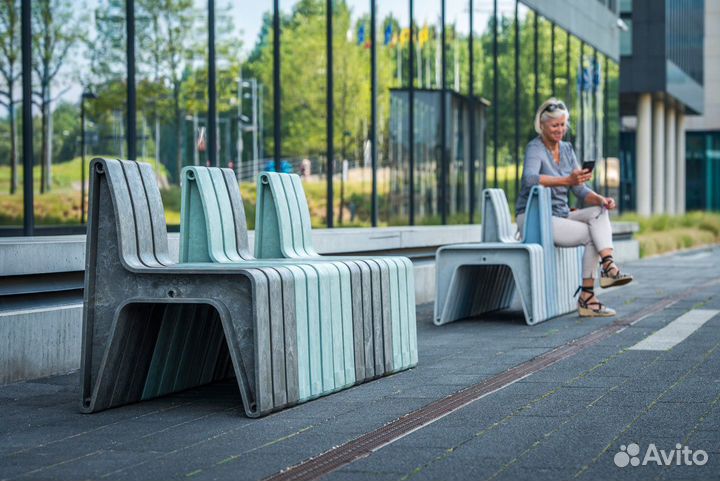 Уличный вазон из стеклопластика, фигуры уличные