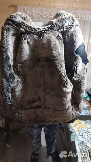 Дубленка натуральная мужская 54 размер