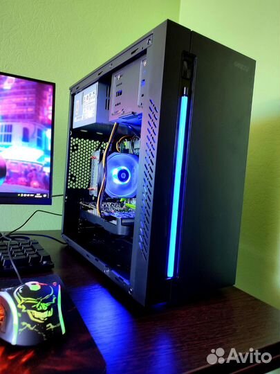 Игровой компьютер intel 8ядер /16gb/ Gtx 1050 Ti