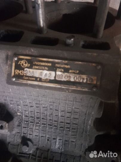 Блок двигателя ямз 238