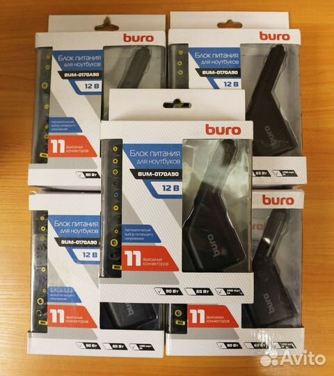 Универсальное автомобильное З/У Buro для ноутбука