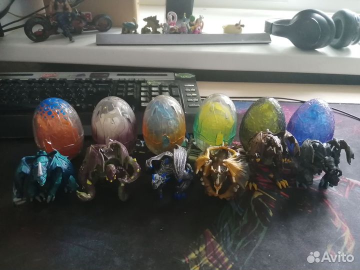 Драконы Mega bloks Plasma eggs