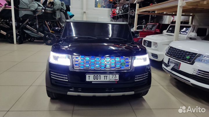 Детский электромобиль двухместный