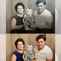 Реставрация старых фото