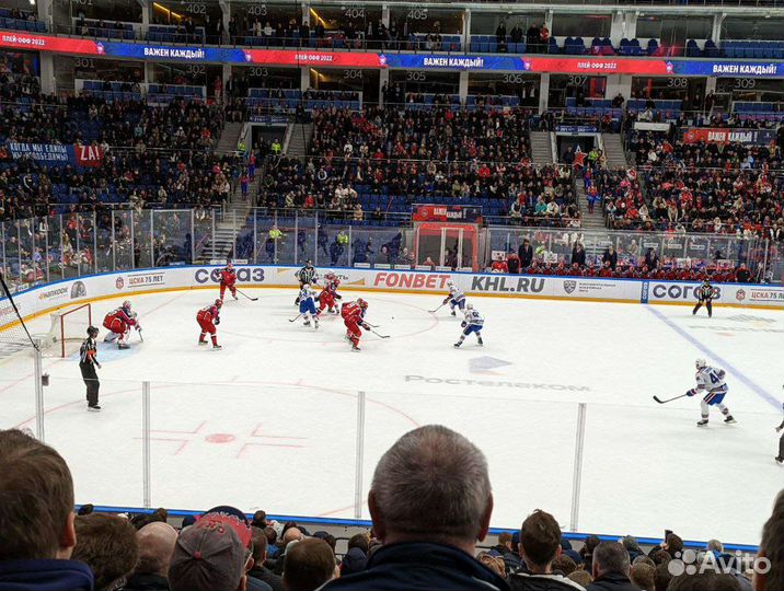 Билеты на хоккей Цска - Ска. 6 октября