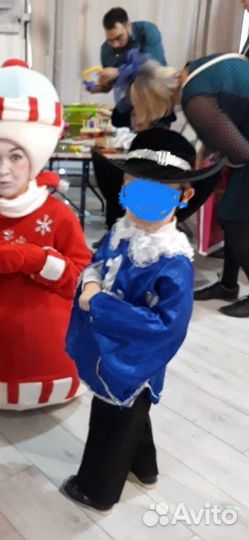 Костюм мушкетера на 3-4 года